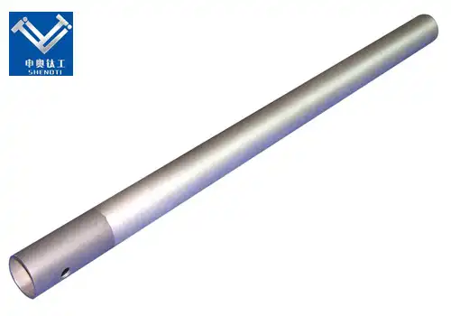 Platinum coating titanium anode